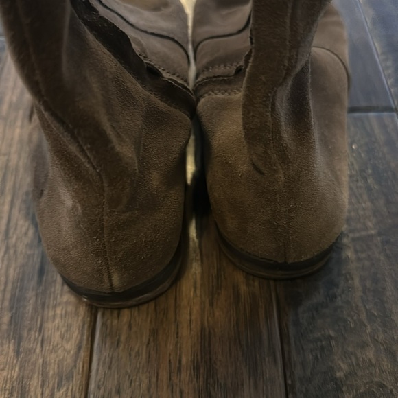 Colin Stuart Brown Suede Knee High Boots Size 6 1/2 - Picture 5 of 12